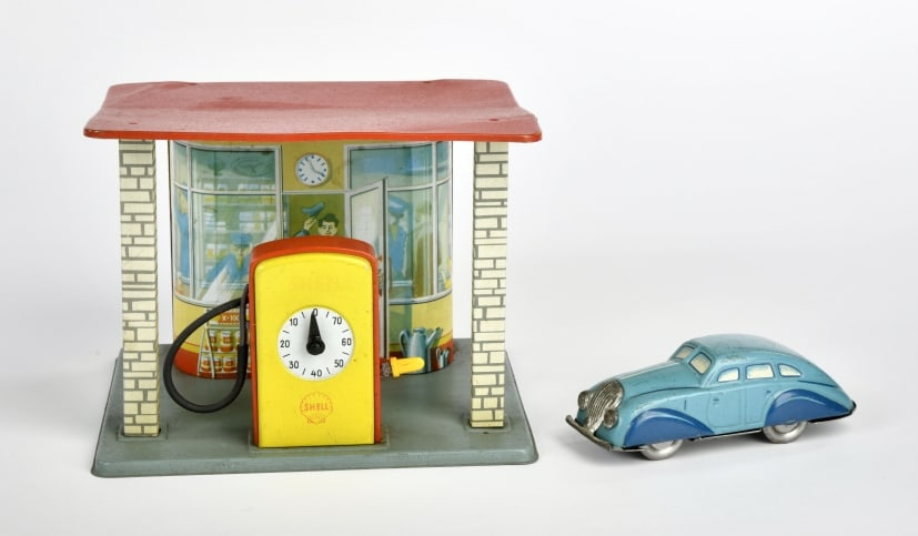 Hoch & Beckmann, Shell Tankstelle mit Technofix Auto (1 of 1)