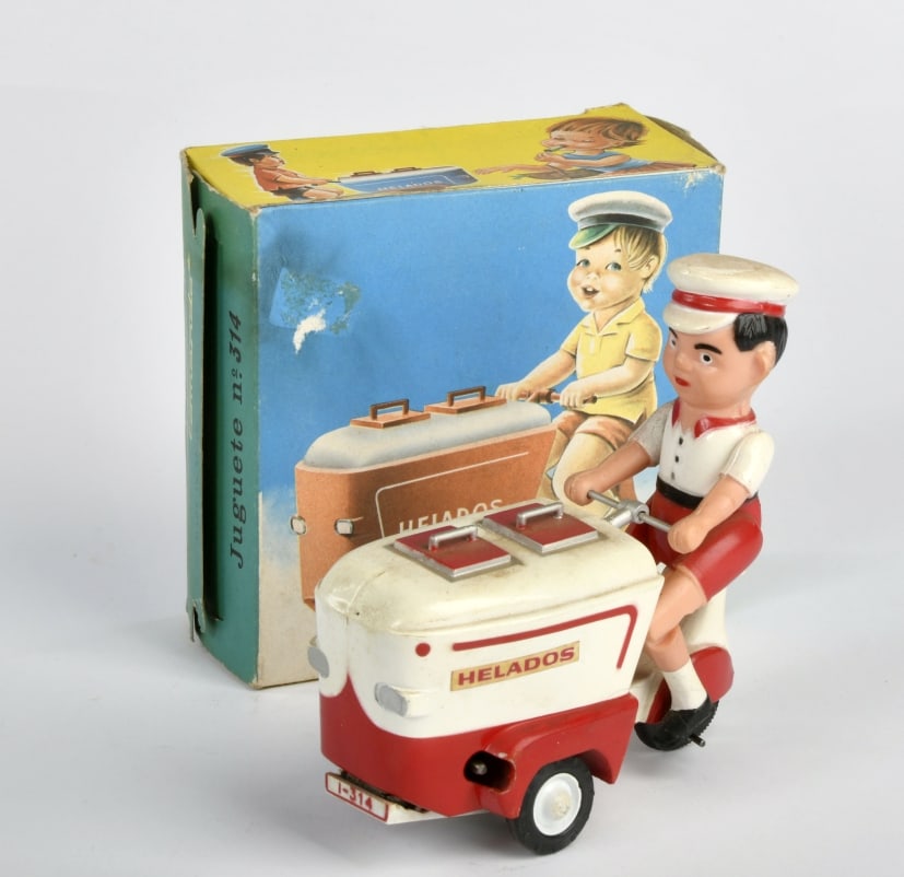 Helados Eisverkaufer: Helados Eisverkaufer, Spain, 14 cm, Kst, UW ok, UW gelost, Okt, spanische Qualitat, Z 2