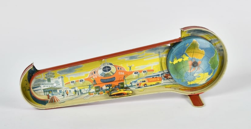 Technofix, Rocket Express 286: Technofix, Rocket Express 286, W.-Germany, 37 cm, Blech, UW ok, min. LM, Z 2