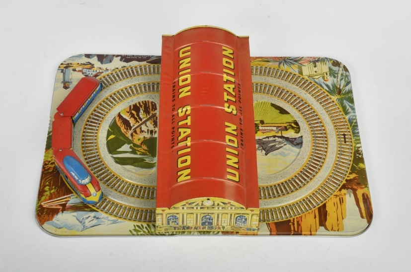Automatic Toy Co., Union Station: Automatic Toy Co., Union Station, USA, 50x36 cm, UW ok, Z 1-2