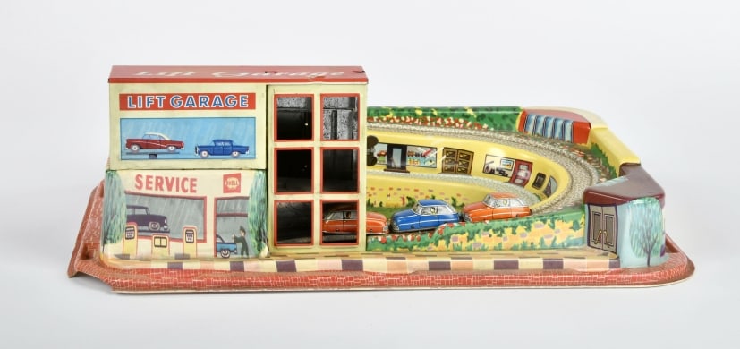 Technofix, Liftgarage mit 3 Autos: Technofix, Liftgarage mit 3 Autos, W.-Germany, GemBw, LM, Z 2