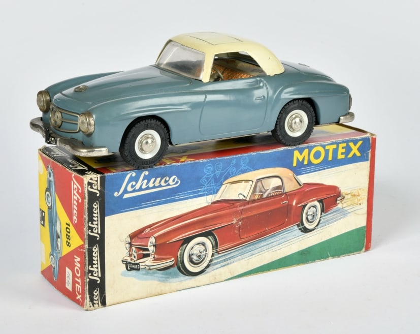 Schuco, Motex 1088: Schuco, Motex 1088, W.-Germany, 22 cm, Blech, UW ok, Okt Z 1-2, Z 1-