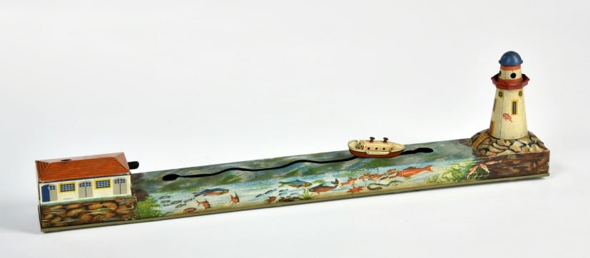 Arnold, Wendebahn Cap Electric: Arnold, Wendebahn Cap Electric, Germany, 38 cm, Blech, UW ok, fruhe Version fur externe Stromquelle, min. LM, Z 2