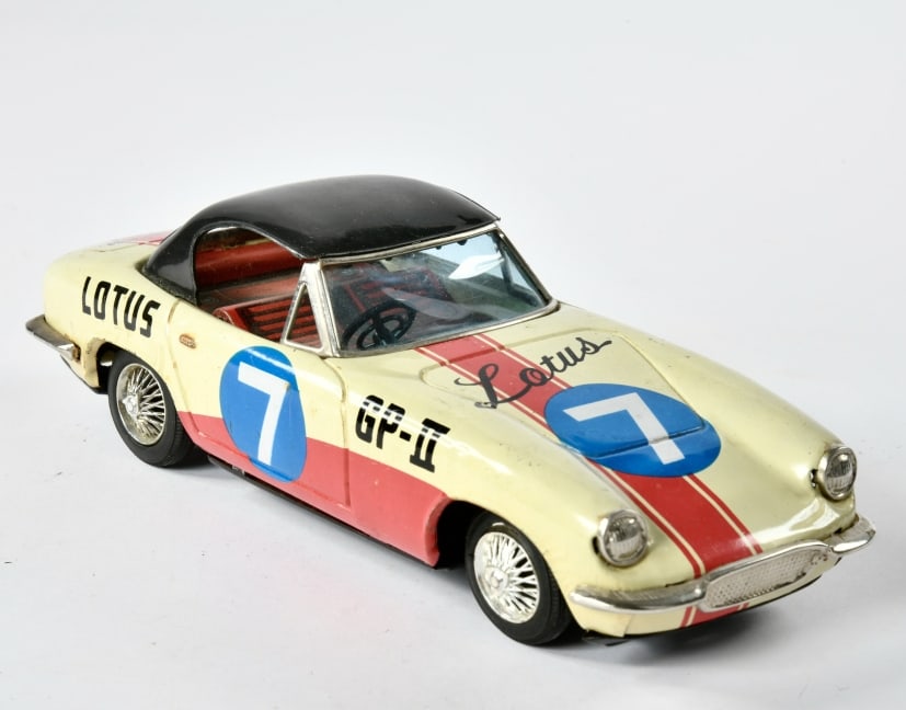 Bandai, Lotus Elan Champion: Bandai, Lotus Elan Champion, Japan, 22 cm, Friktion ok, LM, Z 2