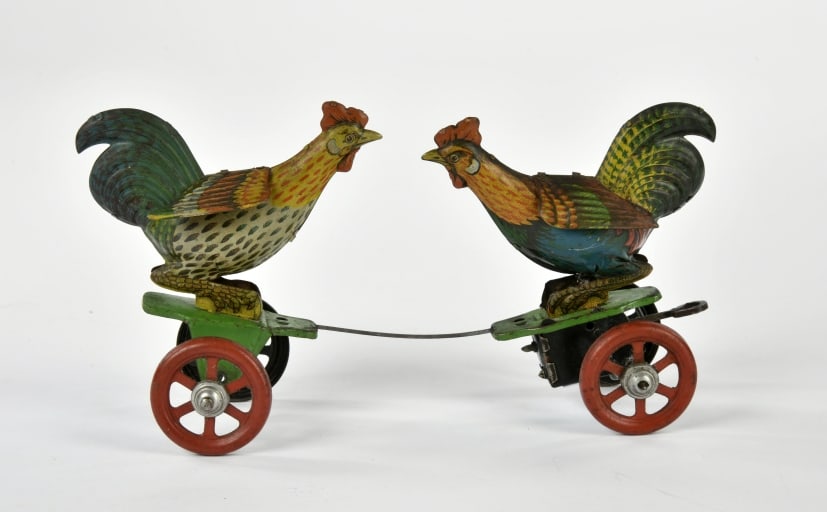 Einfalt, streitende Hahne: Einfalt, streitende Hahne, Germany VK, 25 cm, UW ok, LM, Z 2