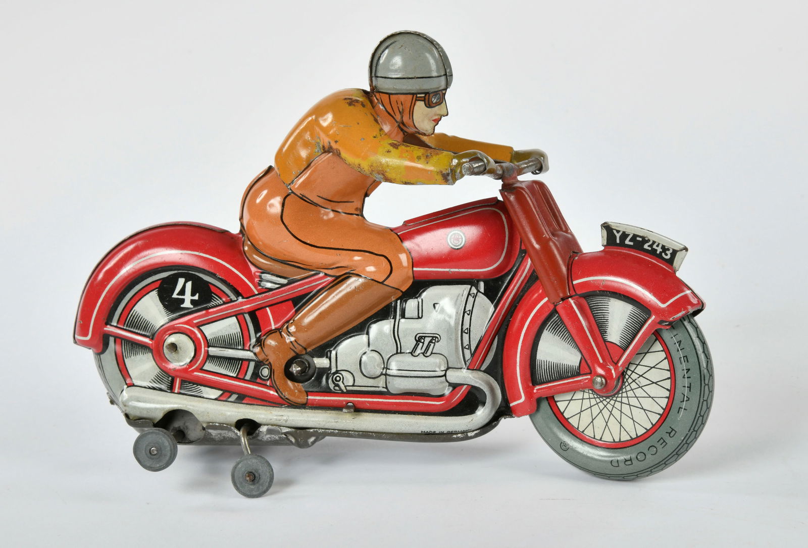 Einfalt Technofix, Motorrad 243: Einfalt Technofix, Motorrad 243, Germany VK, 18 cm, Blech, UW ok, LM, Z 2-