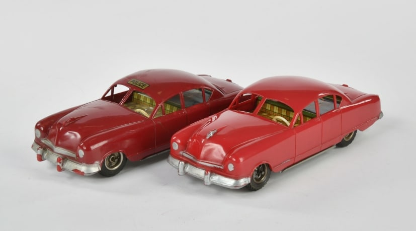 Gama, Police 200/1 & Limousine: Gama, Police 200/1 & Limousine, W.-Germany, 20 cm, Friktion ok, Kst, Z 2