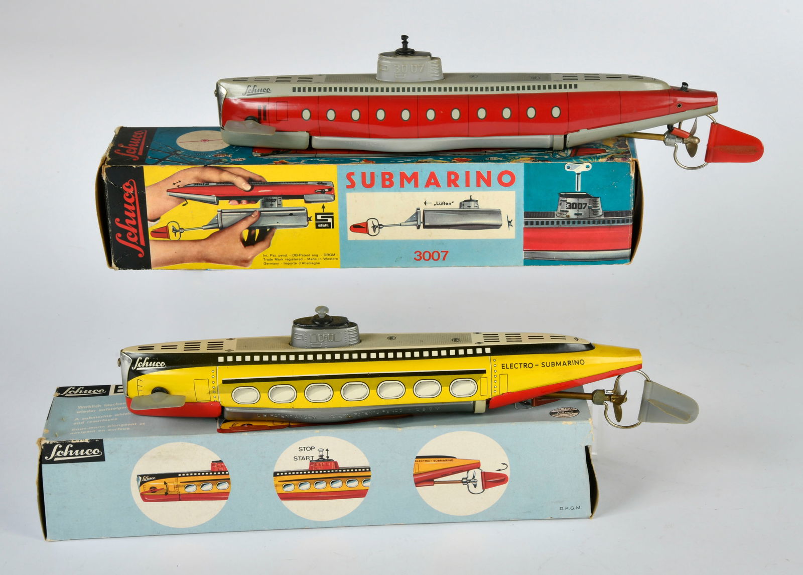 Schuco, 2x Submarino 5552 (1 of 1)