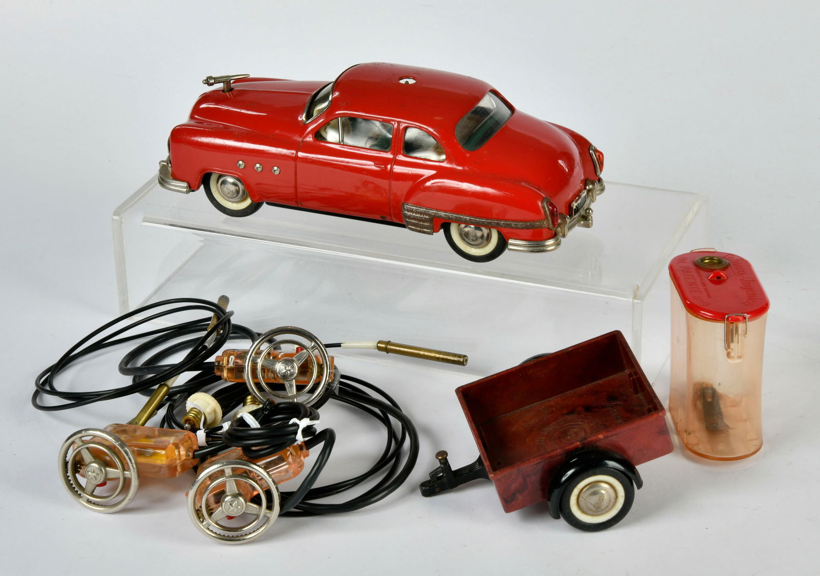 Schuco, Ingenico 5311 mit div. Zubehor: Schuco, Ingenico 5311 mit div. Zubehor, US Z. Germany, 22 cm, Blech, LM, Z 2