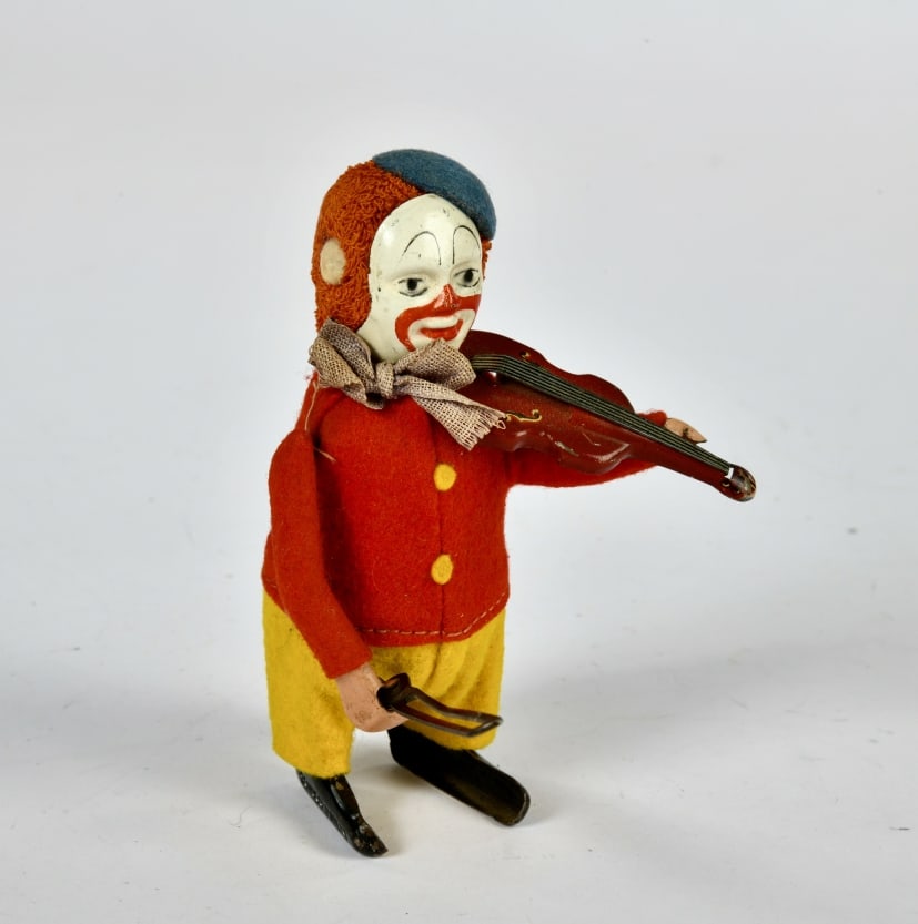 Schuco, Clown mit Geige (1 of 1)