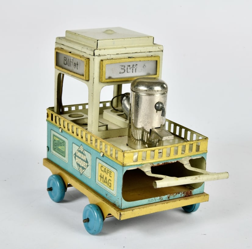 BuB, Buffetwagen: BuB, Buffetwagen, Germany VK, Blech, 11cm, Z 1-2