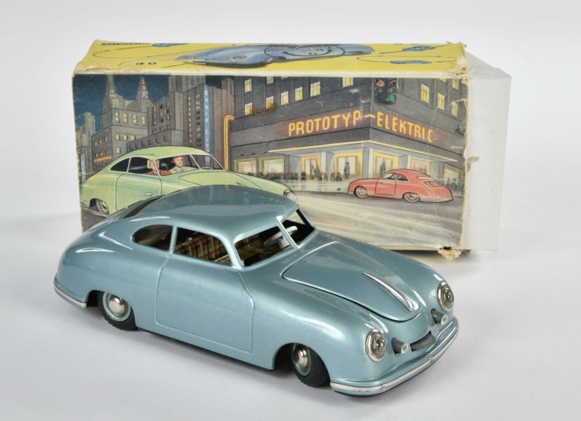 JNF, Porsche Prototyp: JNF, Porsche Prototyp, US Z. Germany, 20 cm, Blech, UW ok, Okt als Fragment, Z 1-2