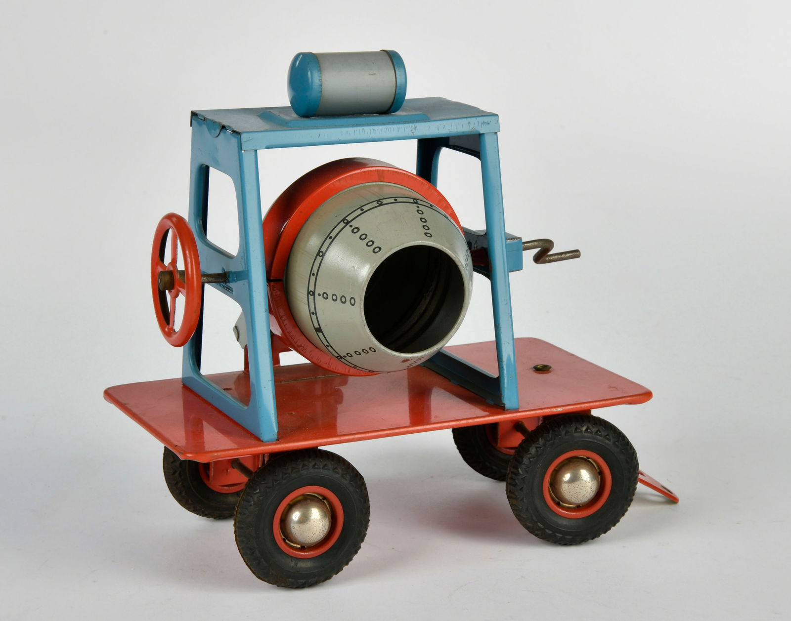 Betonmischer Anhanger: Betonmischer Anhanger, W.-Germany, 19 cm, Blech, Z 1-