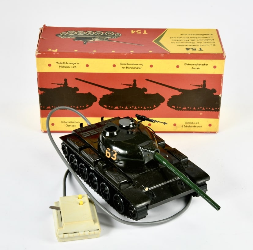 VEB, Panzer T54: VEB, Panzer T54, DDR, 25 cm, Bakellit, ungepruft, Okt, Z 2