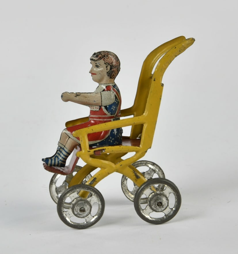 Distler, Penny Toy Kinderwagen: Distler, Penny Toy Kinderwagen, Germany VK, 8 cm, Blech, Z 1-