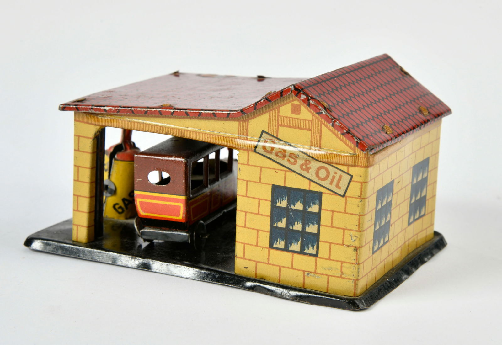 Distler, Penny Toy Tankstelle mit Auto (1 of 1)