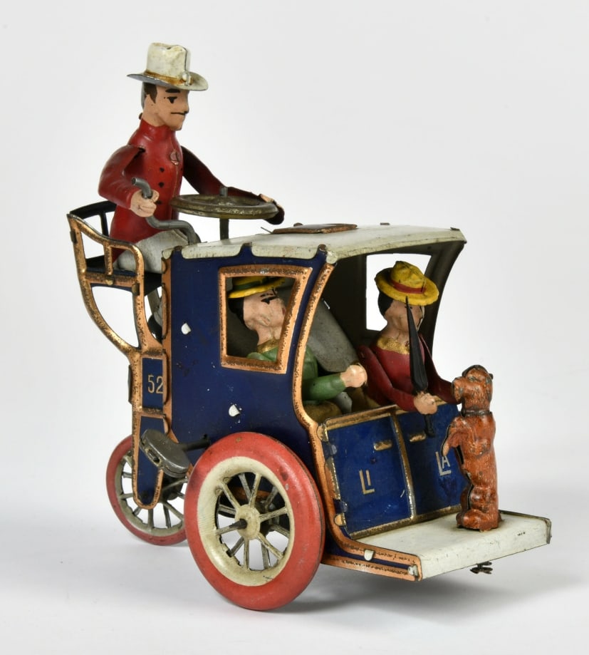 Lehmann, Lila Autoschwestern: Lehmann, Lila Autoschwestern, Germany VK, 14 cm, Blech, UW ok, Z 2