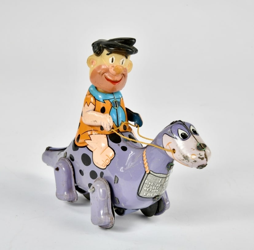 Marx, Fred Flintstone Dinosaur (1 of 1)