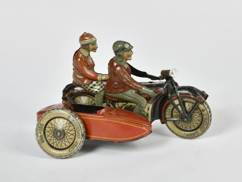 Tippco, Motorrad mit Beiwagen fur Bastler: Tippco, Motorrad mit Beiwagen fur Bastler, Germany VK, Fehlteile