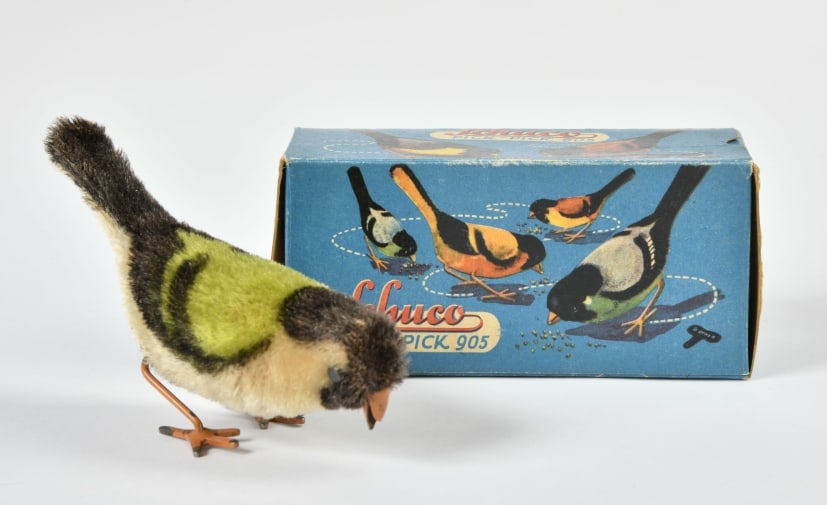 Schuco, Pick Pick Vogel 905: Schuco, Pick Pick Vogel 905, W.-Germany, 12 cm, GemBw, UW ok, Okt Z 1-, Z 1-