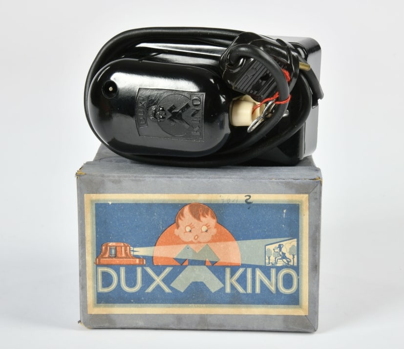 Dux, Kino: Dux, Kino, Germany, 1930er Jahre, Bakelit, 13 cm, Okt, min. Altersspuren