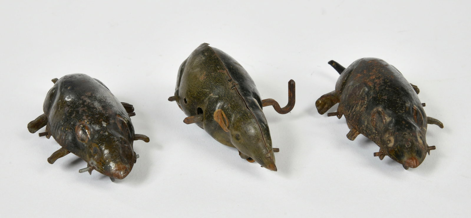 Einfalt, 3 Mause: Einfalt, 3 mice, Germany pw, 7-8 cm, paint d., 1x cw