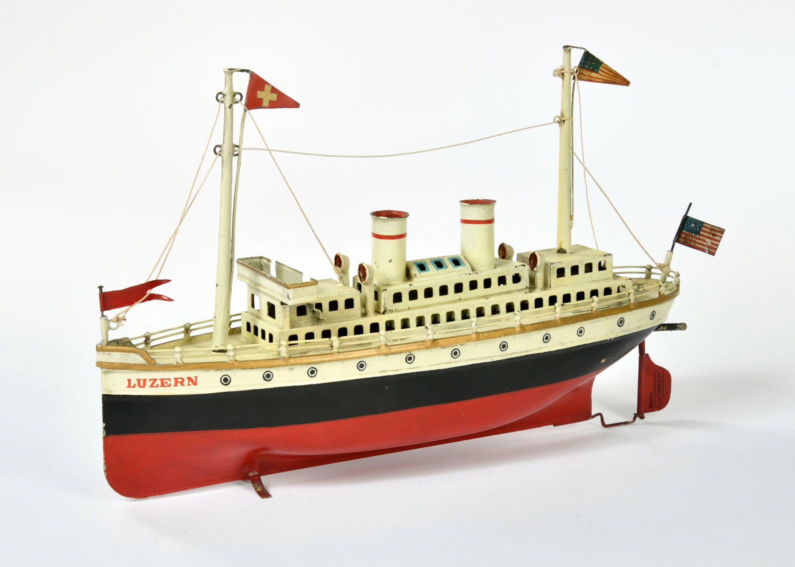 Marklin, Schiff Luzern: Marklin, ship Luzern, Germany pw, 31 cm, nice original condition