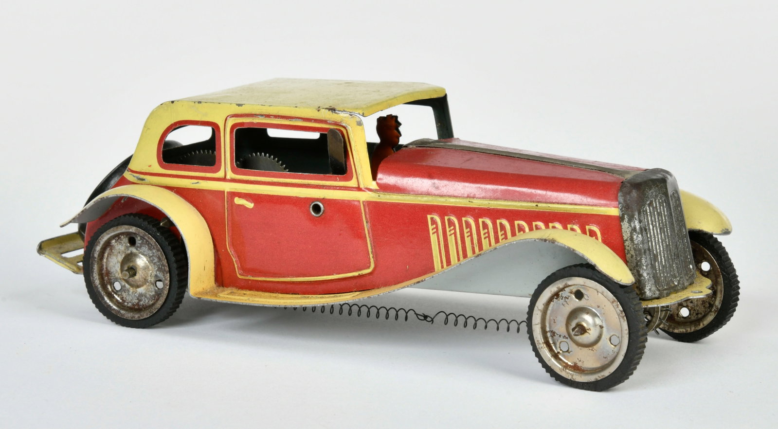 Tippco, 8 Cyl. Sport Limousine: Tippco, 8 Cyl. sports sedan, Germany pw, 21 cm, tin, cw ok, paint d., C 2