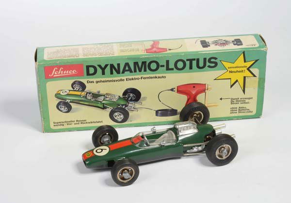 Schuco: English: Schuco, Lotus 1079, Germany, mixed material, drive ok, original box condition 1-, condition 1 Deutsch: Schuco, Lotus 1079, Germany, 21,5 cm, Gemischtbauweise, Antrieb ok, Okt Z 1-, Z 1, (2437