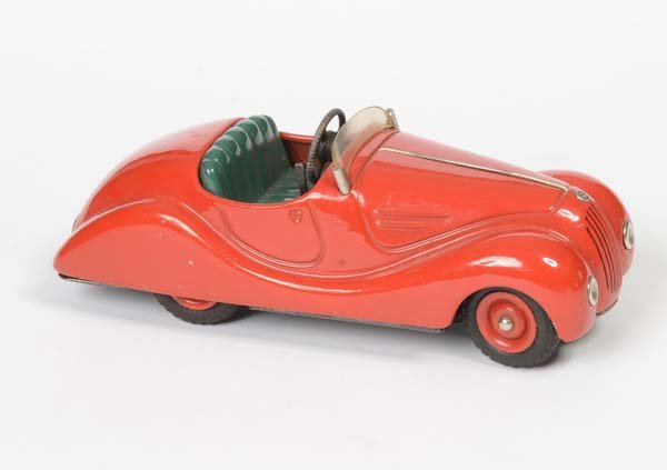 Schuco: English: Schuco, Akustico, Germany prewar, tin, windup ok, horn is missing, otherwise good condition Deutsch: Schuco, Akustico, 14,5 cm, Germany VK, Blech, Uhrwerk ok, Hupe fehlt, sonst gut, (3707)