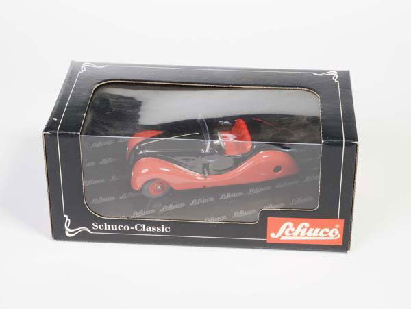 Schuco: English: Schuco, Radio Akustico from 1998, tin, windup ok, original box condition 1, condition 1 Deutsch: Schuco, Radio Akustico von 1998, 15 cm, Blech, Uhrwerk ok, Okt Z 1, Z 1, (997)