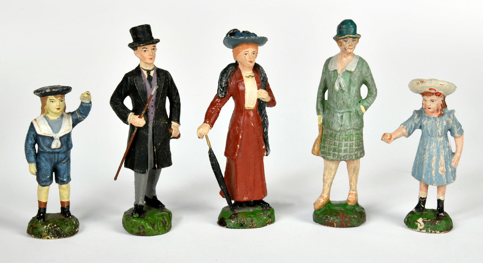 Elastolin, Familie, 5 Figuren (1 of 1)