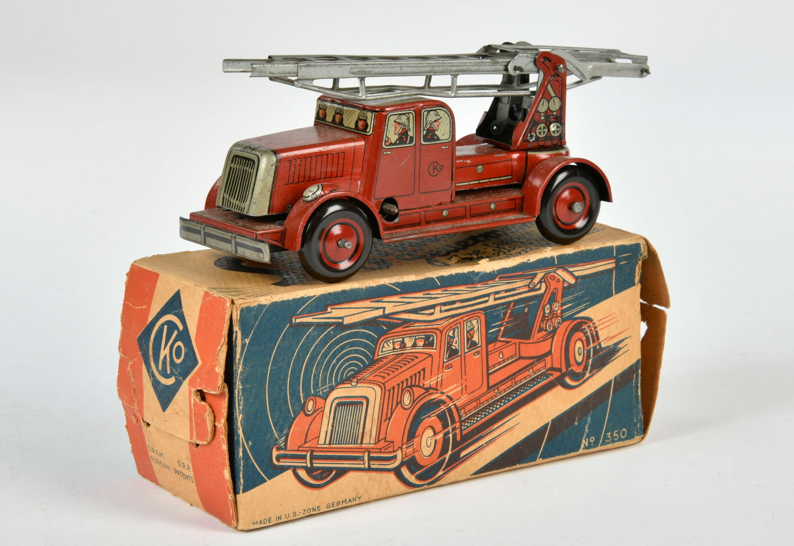 CKO Kellermann, Signal Feuerwehr: CKO Kellermann, Signal Feuerwehr, Germany, 14 cm, Blech, UW ok, min. LM, Okt, Z 2, Z 2