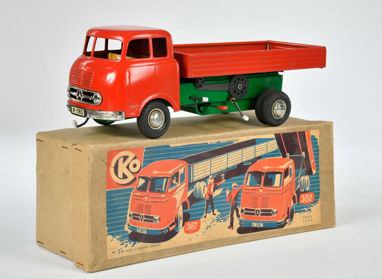 CKO Kellermann, LKW 387: CKO Kellermann, LKW 387, W.-Germany, 49 cm, Blech, Okt Z 2, Z 1