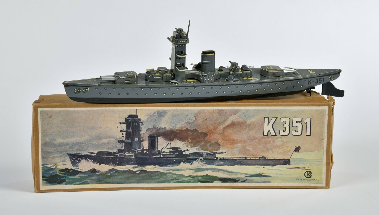 CKO Kellermann, Panzerschiff Kreuzer K-351: CKO Kellermann, Panzerschiff Kreuzer K-351, Germany VK, 35 cm, Blech, UW ok, Okt Z 1, Z 1