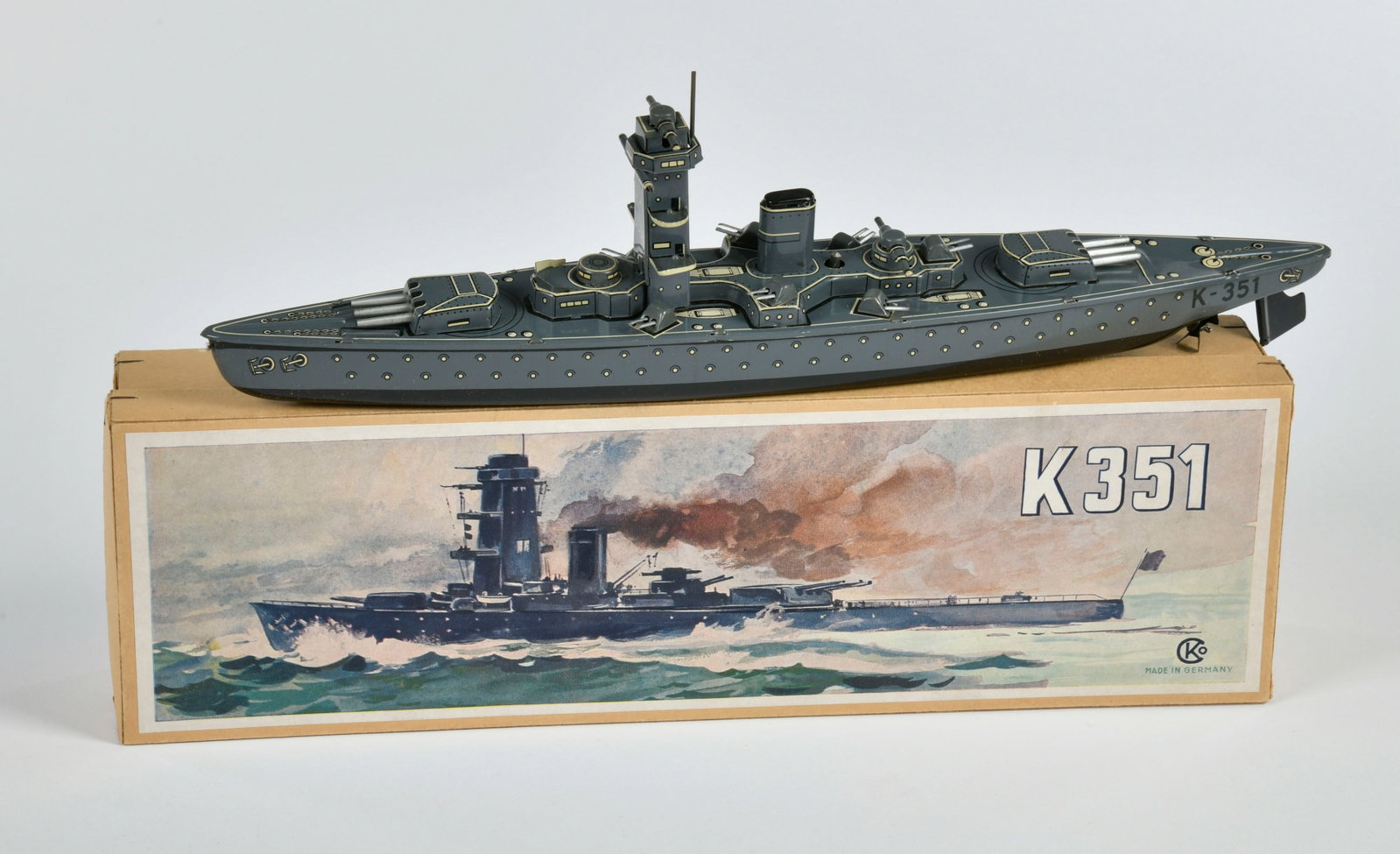 CKO Kellermann, Panzerschiff Kreuzer K-351: CKO Kellermann, Panzerschiff Kreuzer K-351, Germany VK, 35 cm, Blech, UW ok, Okt Z 1, Z 1