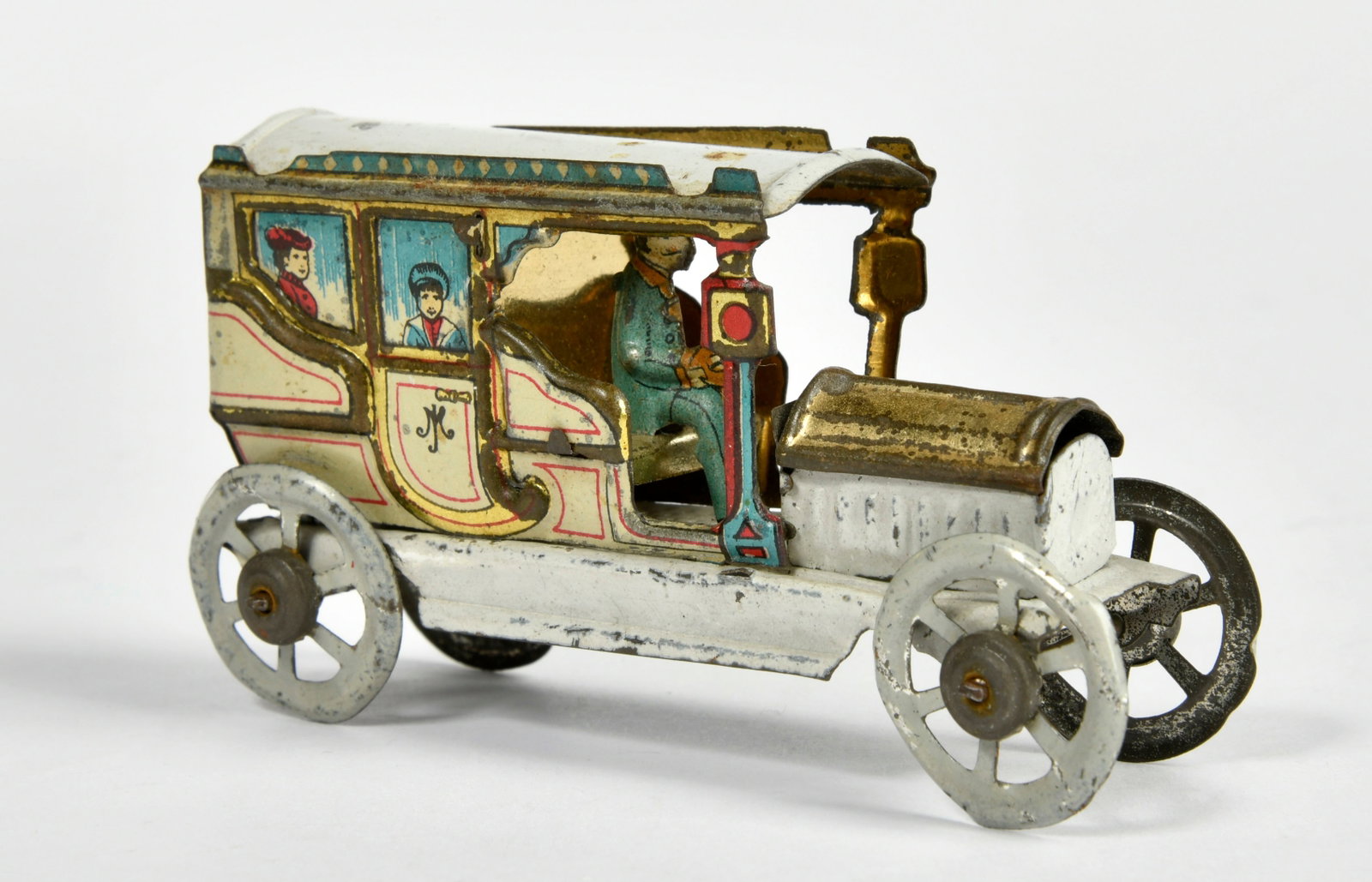 Penny Toy, Limousine: Penny Toy, Limousine, Germany VK, 9 cm, Blech, min. LM, Z 2