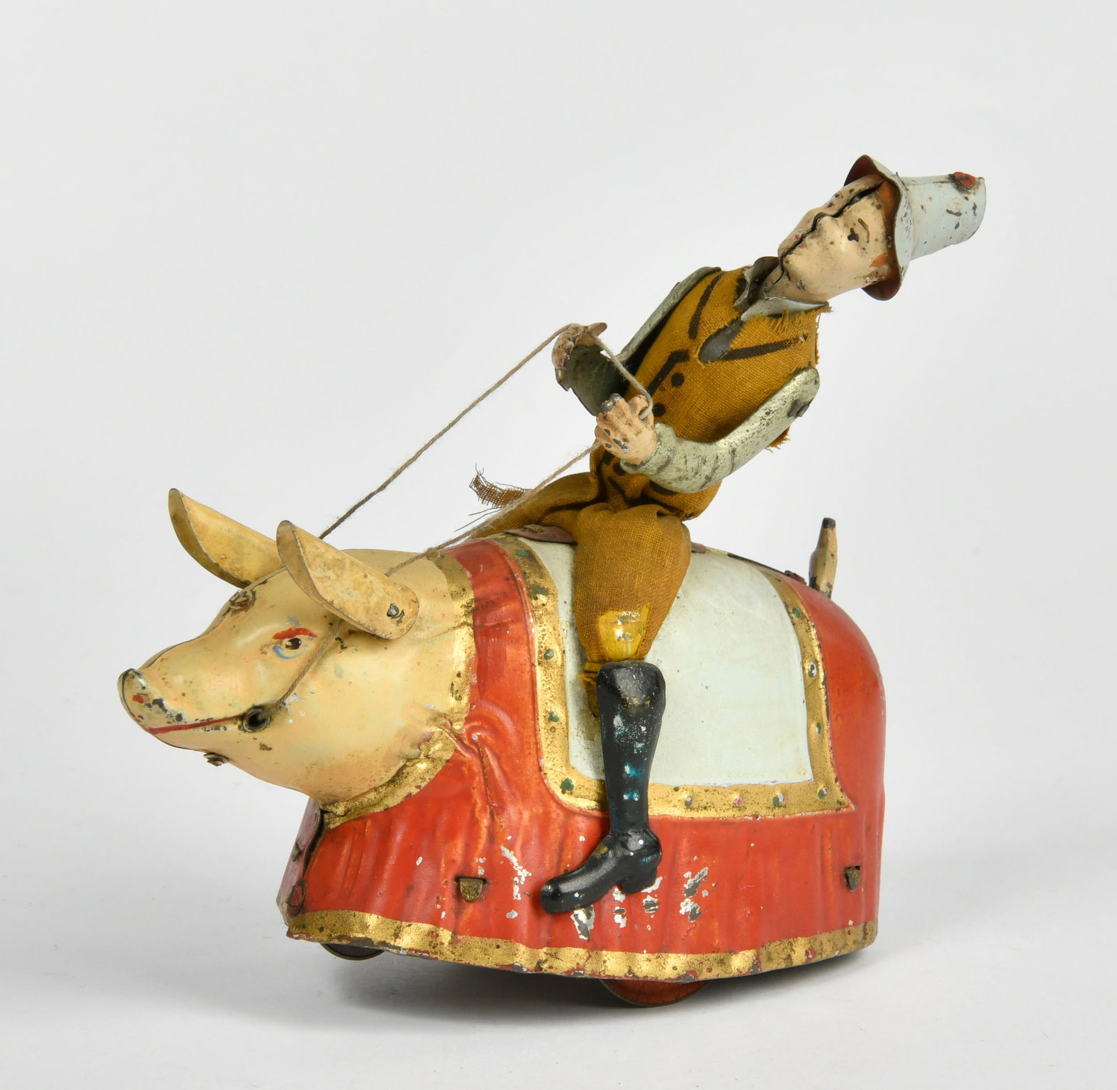 Lehmann, Schweinereiter: Lehmann, Schweinereiter, Germany VK, 14,5 cm, Blech, UW schwergangig, LM, Z 3