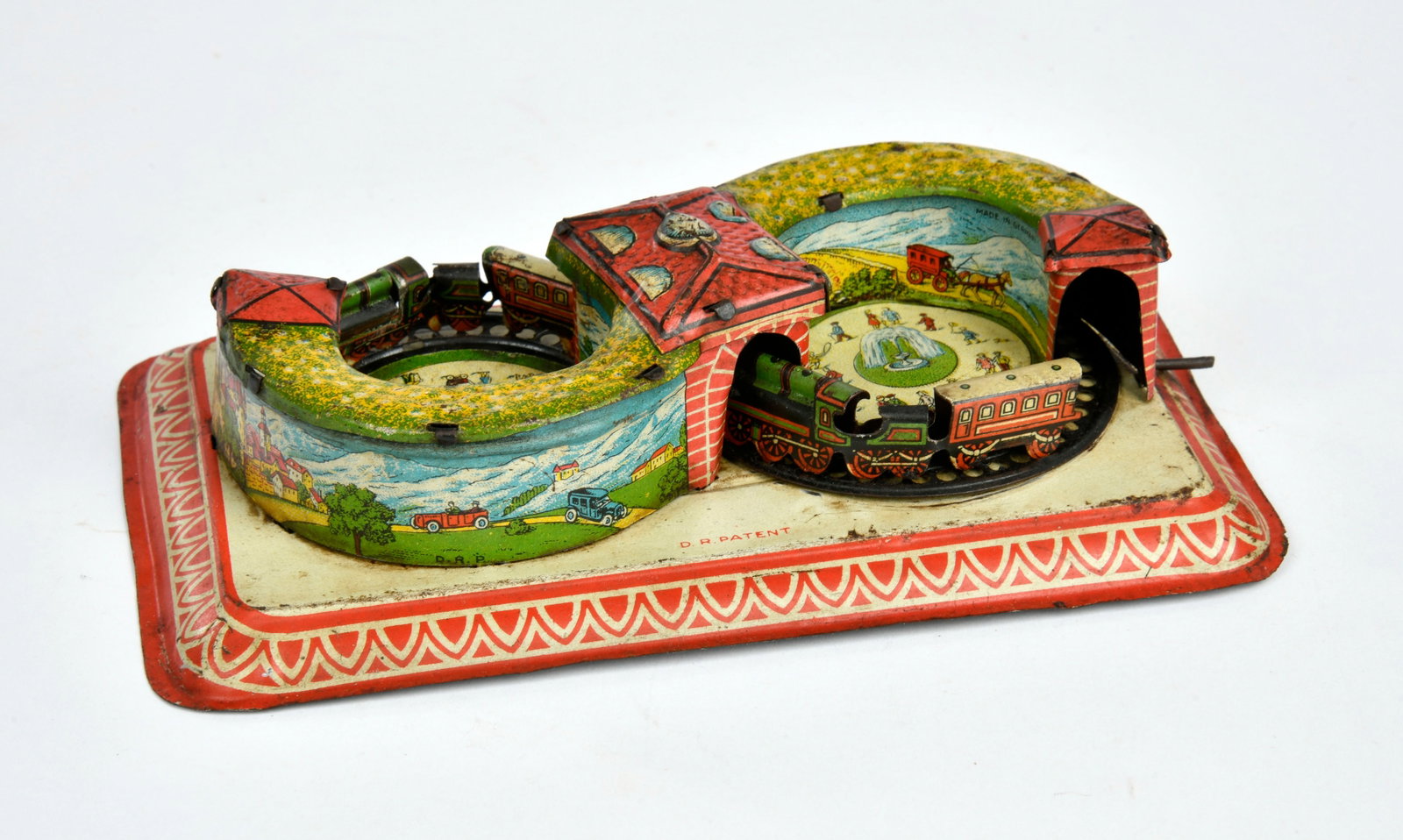 Gely, Eisenbahn Tischbahn: Gely, Eisenbahn Tischbahn, Germany VK, 18 cm, Funktion ok, Z 3