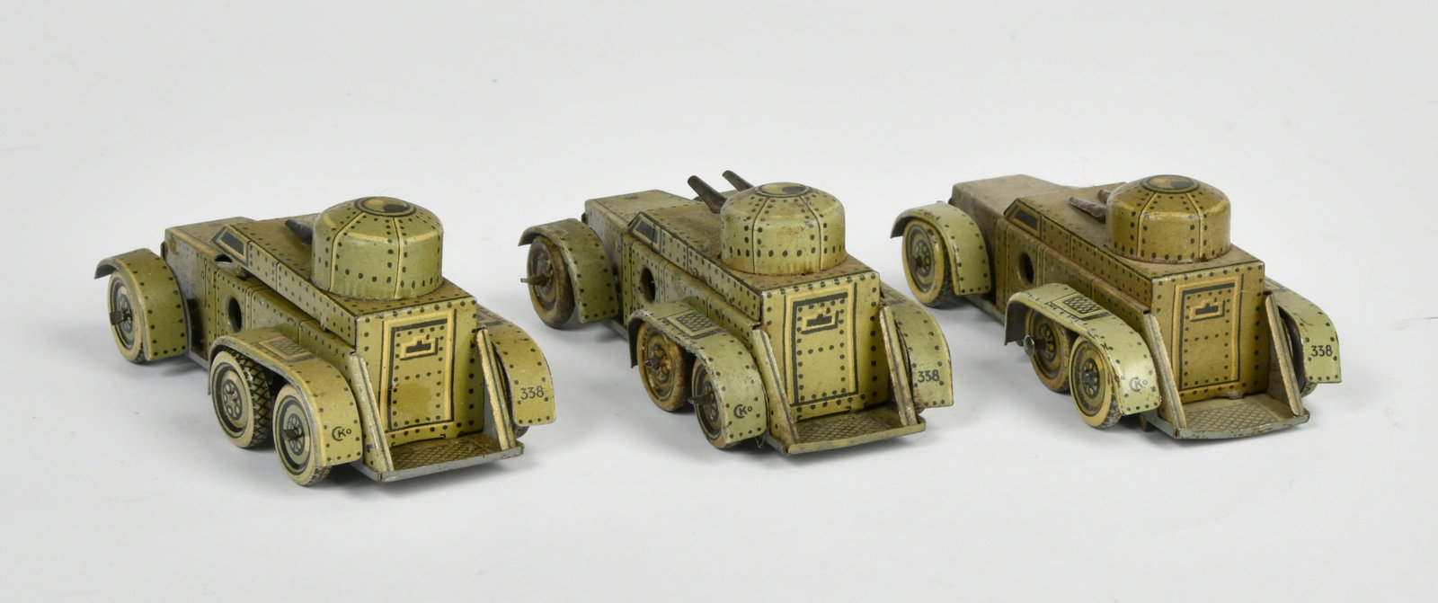 CKO Kellermann, 3x Panzerauto - 2