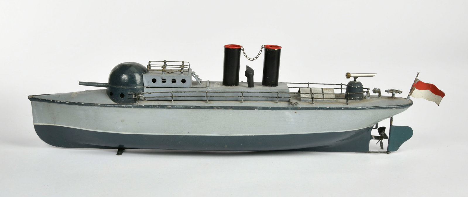 Bing, Kanonenboot: Bing, Kanonenboot, Germany VK, 51 cm, UW ok, min ausgebessert, Z 2