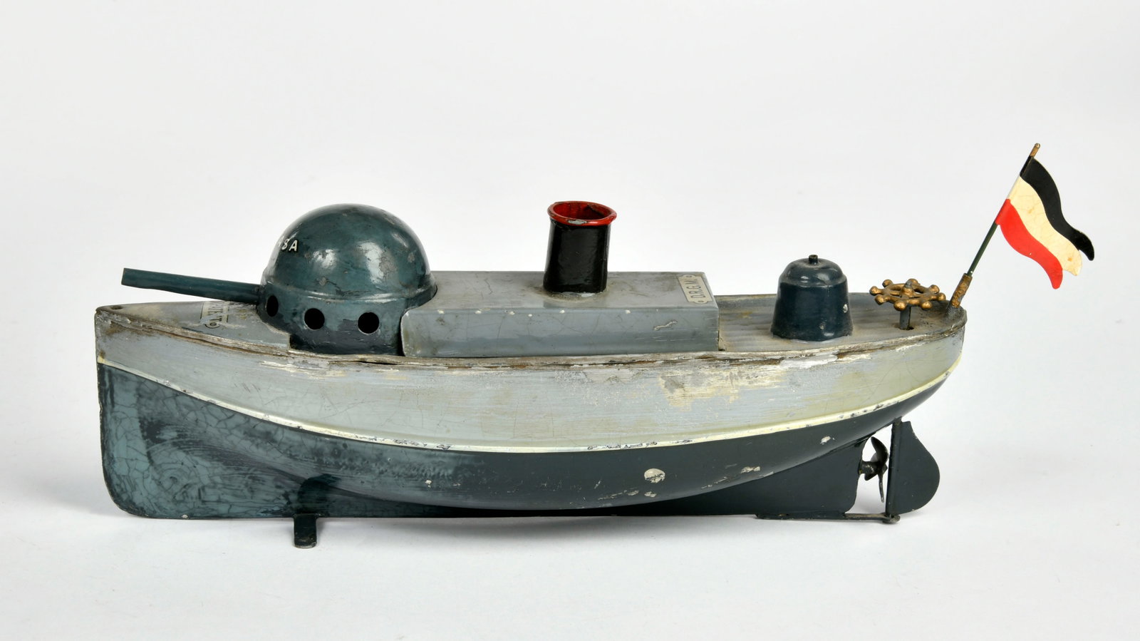 Bing, Kanonenboot: Bing, Kanonenboot, Germany VK, 26 cm, UW ok, teilw restauriert, Z 3