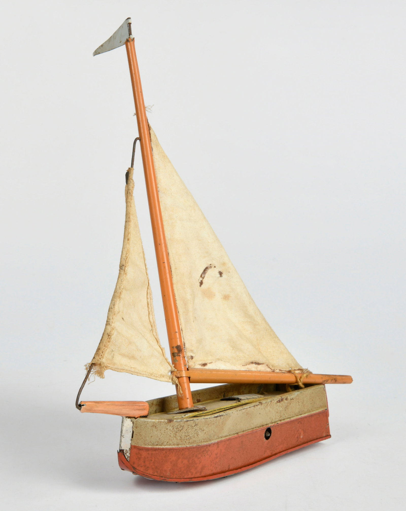 Segelboot: Segelboot, Germany VK, 20 cm, UW ok, Stoffsegel, Blech, LM