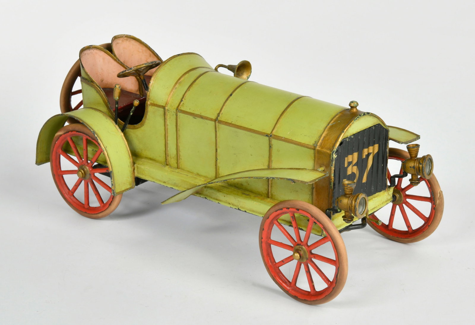 Pinard, Rennwagen: Pinard, Rennwagen, France, 35 cm, UW ok, handlackiert, LM