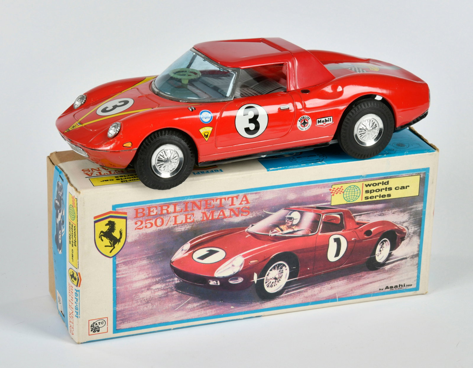ATC, Ferrari Berlinetta 250 Le Mans: ATC, Ferrari Berlinetta 250 Le Mans, Japan, Blech, Friktion ok, Okt Z 1, Z 1-