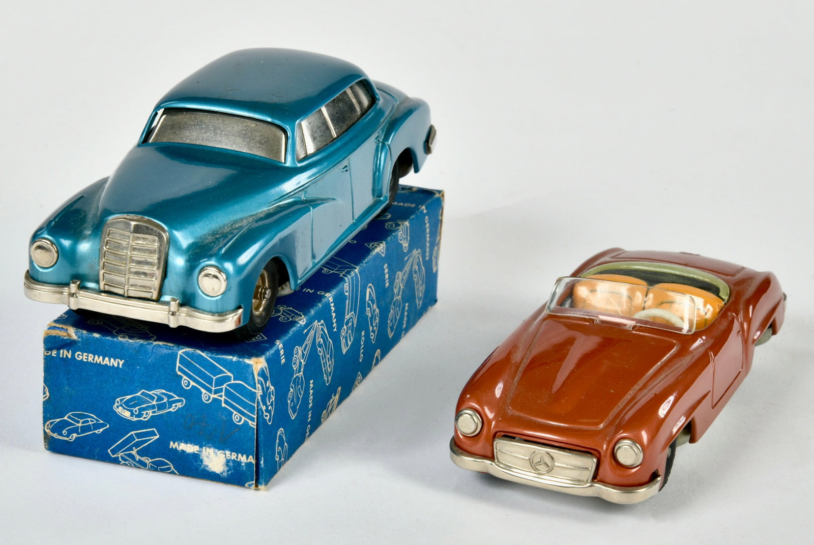 Kellermann CKO 390 Mercedes Benz 190 SL & 300 Adenauer: Kellermann CKO 390 Mercedes Benz 190 SL & 300 Adenauer, W.-Germany, Friktion ok, 1x Okt, Z 1-2