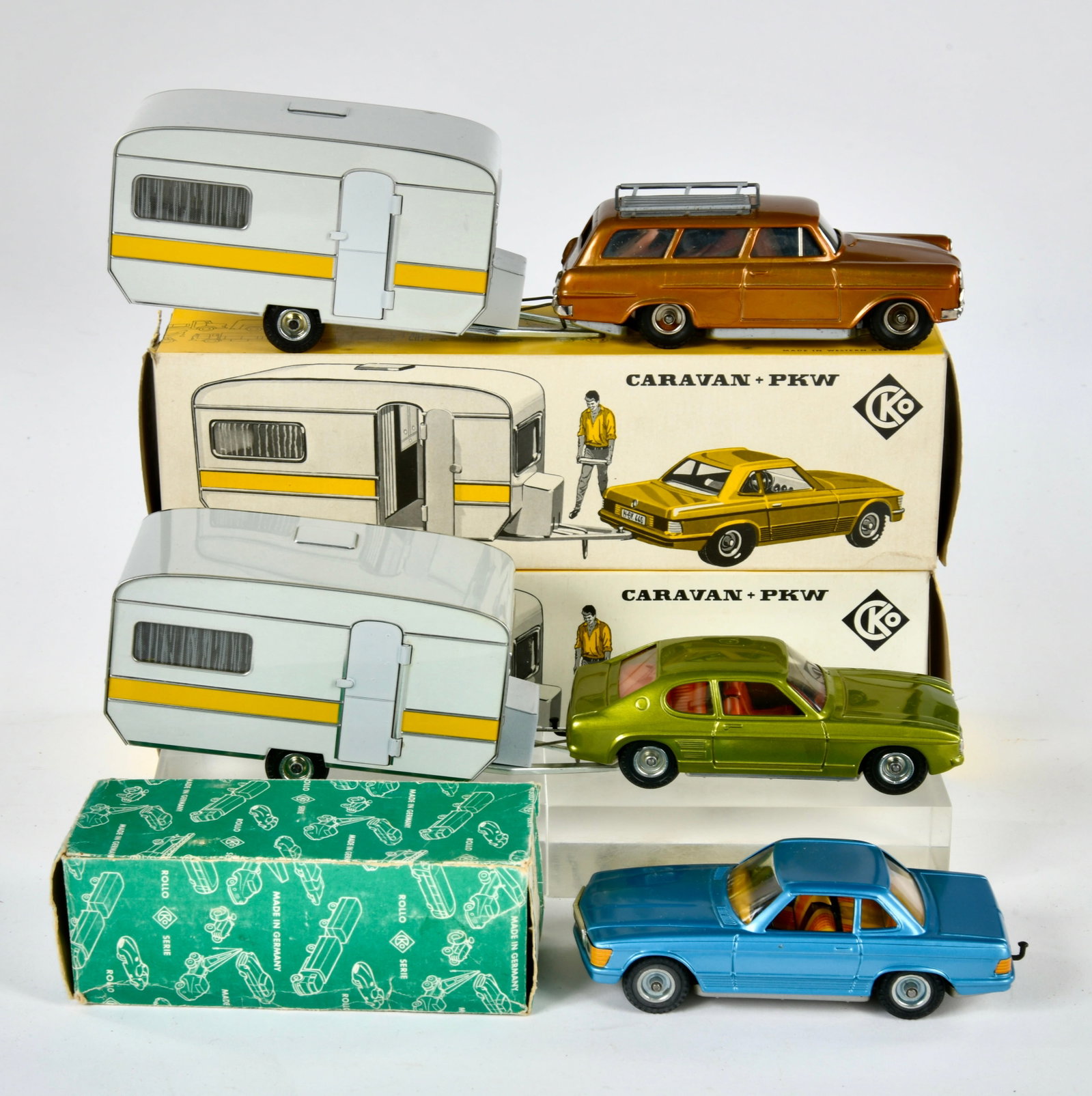 CKO Kellermann, Mercedes Benz 350 SL & 2x PKW mit Caravan 443 (1 of 1)