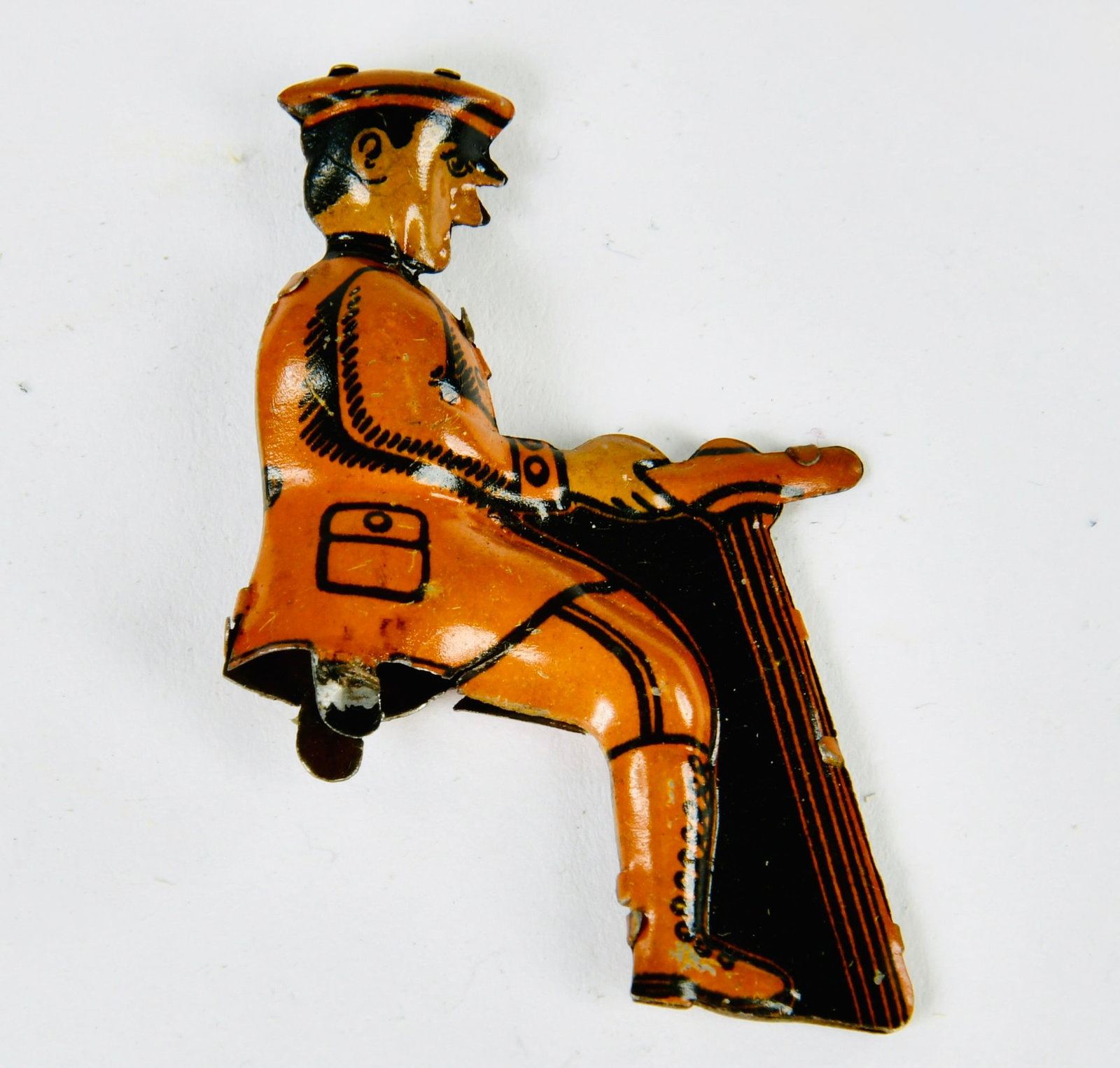 Distler, Fahrerfigur: Distler, Fahrerfigur, Germany VK, mit Laschen, lithografiert, Z 1-
