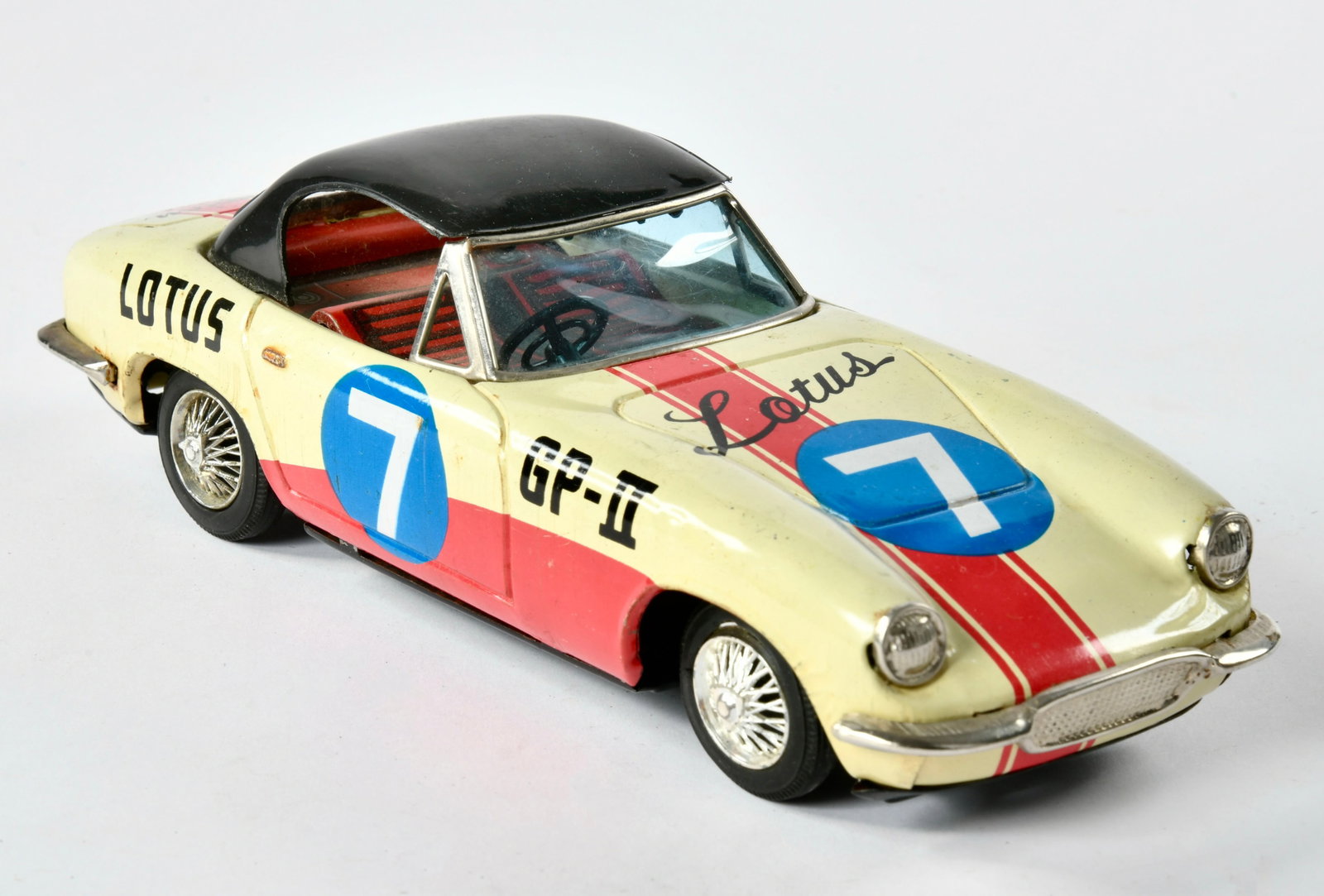 Bandai, Lotus Elan Champion: Bandai, Lotus Elan Champion, Japan, 22 cm, Friktion ok, LM, Z 2