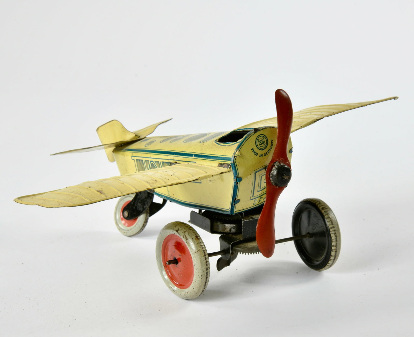 Gunthermann, Taumelflugzeug: Gunthermann, Taumelflugzeug, Germany VK, 18 cm, Blech, UW schwergangig, Pilot fehlt, Z 3